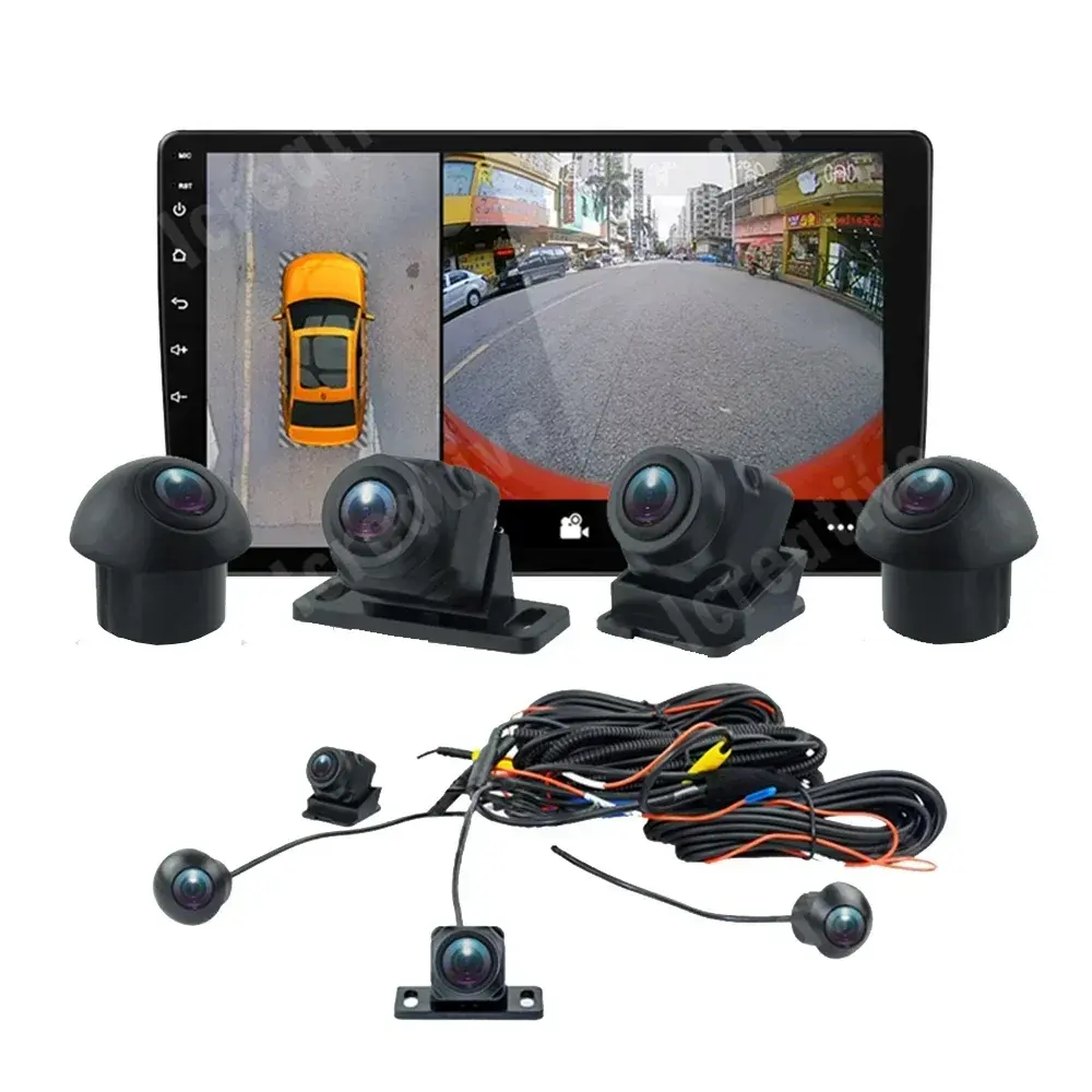 360 Panoramic 1080P/720P HD Reverse Camera with 3D Surround Night View & GPS for Android Car Radio Plug and Play - Image 2