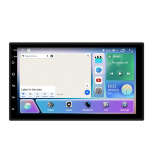 Universal 2 Din 7 Inch Android Car Radios with GPS Navigation Quad-Core RAM2GB ROM32GB CarPlay Android Stereo Auto Carplay Screen Car Player