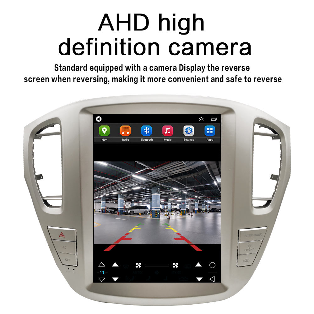 12.1inch Hot Sale Car Video Android GPS Navigation for Toyota Highlander 2001-2007 Car Multimedia Radio Car DVD Player - Image 4