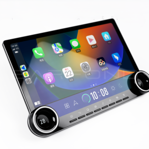 Dual Knob 2 Din 10 Inch Android Car Radios with GPS Navigation Quad-Core RAM2GB ROM32GB CarPlay Android Stereo Auto Carplay Screen Car Player