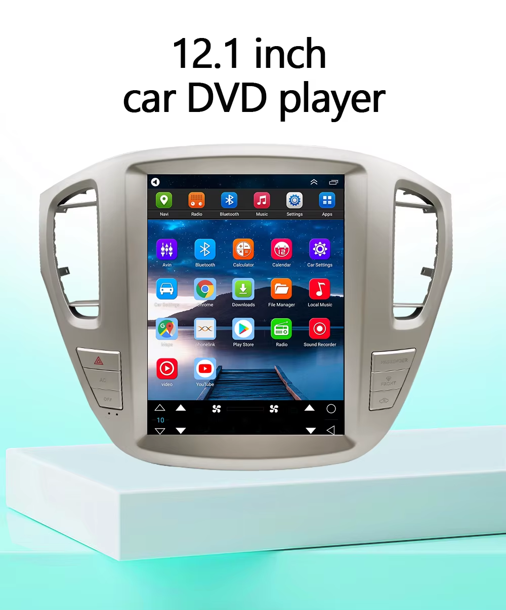 12.1inch Hot Sale Car Video Android GPS Navigation for Toyota Highlander 2001-2007 Car Multimedia Radio Car DVD Player - Image 6