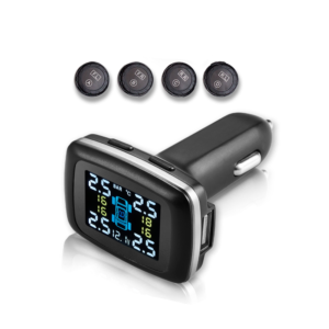Car External TPMS Tire Sensor Tire Pressure Monitoring System Tire Gauge Pressure Temperature Alarm Monitor System