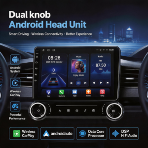 Octa-Core Dual knob Android Head Unit