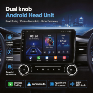 Quad Core Dual knob Android Head Unit